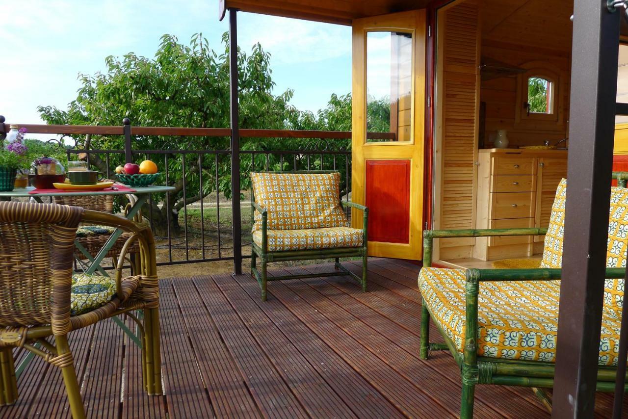 Ferienhaus Les Piegonnaises - 2 Roulottes